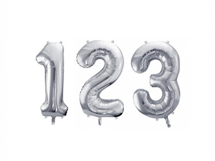 Folija baloni "cipari"