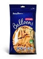 Balonu iepakojums, 100 gb., 30 cm, gaiši oranžā krāsa