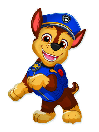 Folija balons "Paw Patrol - Chase", 106 cm