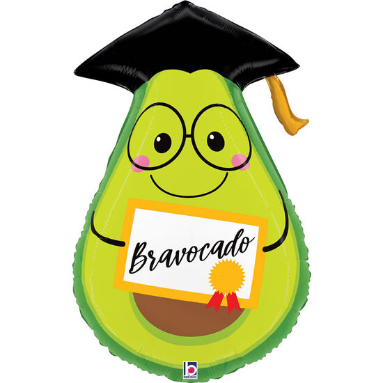 Folija balons izlaidumam "Bravocado", 64 cm