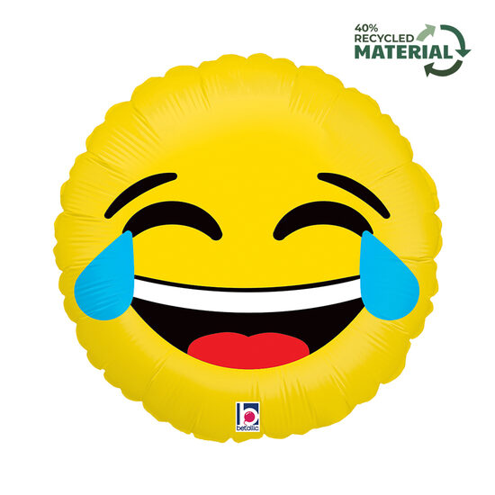 Folija balons "Emoji - LOL", 46 cm