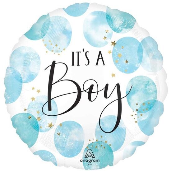 Folija balons ""It`s a boy", 43 cm