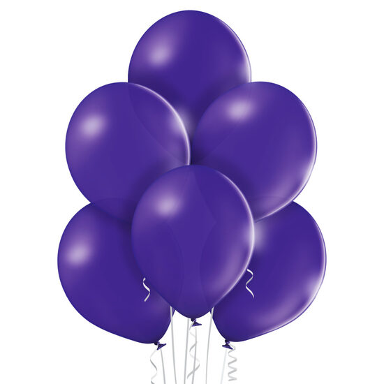 Balonu iepakojums, 100 gb., 30 cm, Belbal B105 ROYAL LILAC violetā