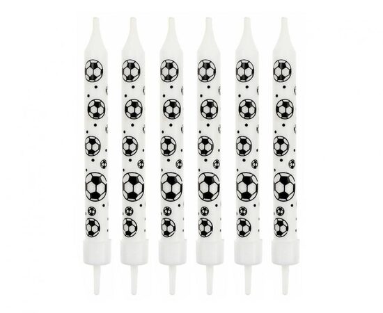 Sveces 6 cm - 6 gb., futbols