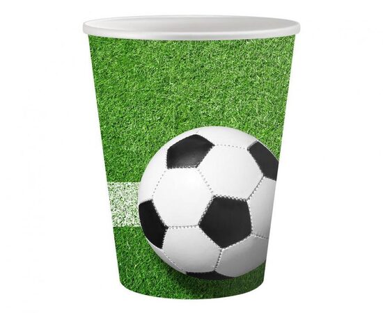 Glāzes "Futbols", 6 gb., 220 ml