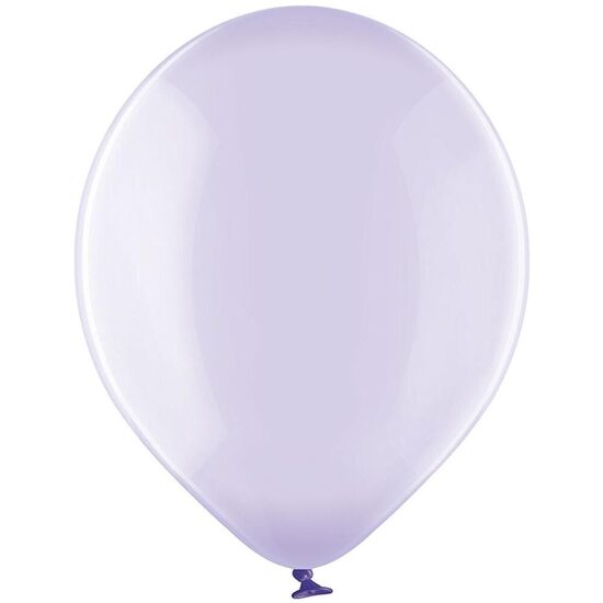 30 cm balons "Crystal", caurspīdīgs, violetā krāsa - 1 gb.