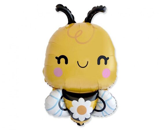 Folija balons "Bite ar puķi", 60 cm