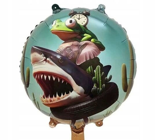 Folija balons "Roblox - Brainrot", 34 cm