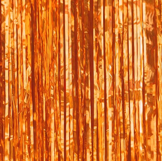 Lietutiņa aizkars, oranžā krāsa, 100 x 200 cm