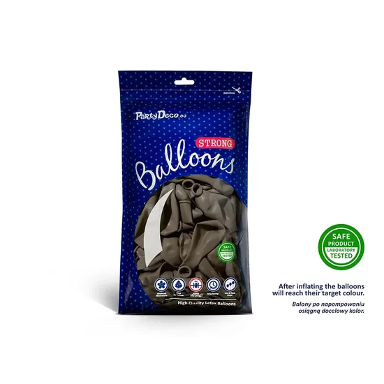 Balonu iepakojums, 100 gb., 27 cm, kapučino krāsa