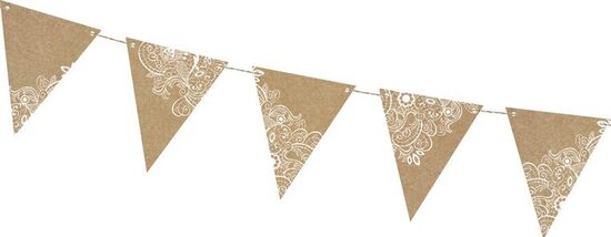 Karodziņi ar baltiem rakstiem, 18 x 210 cm