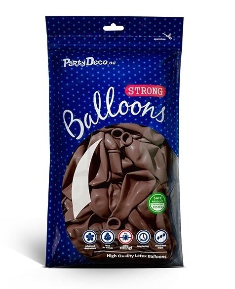 Perlamutra balonu iepakojums, bordo krāsa- 100gb