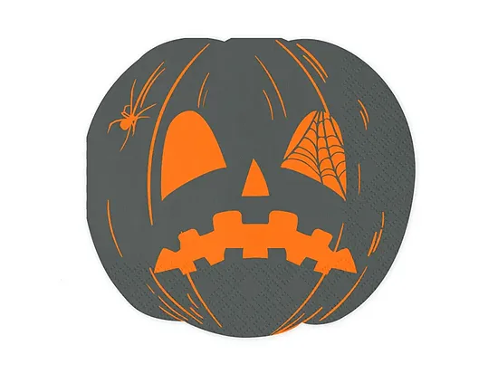 Salvetes "Halloween - ķirbis", 33 x 30 cm, 20 gb