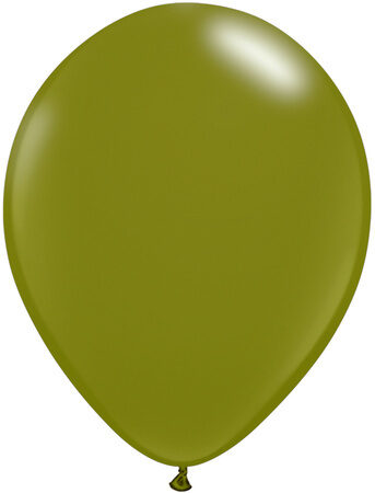 46 cm lateksa balons, avokado krāsā, ovāla forma, pildīšanai ar gaisu - 1 gb.