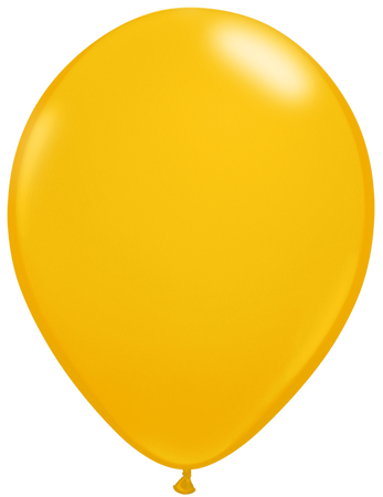 46 cm lateksa balons, citronu dzeltens, ovāla forma, pildīšanai ar gaisu - 1 gb.