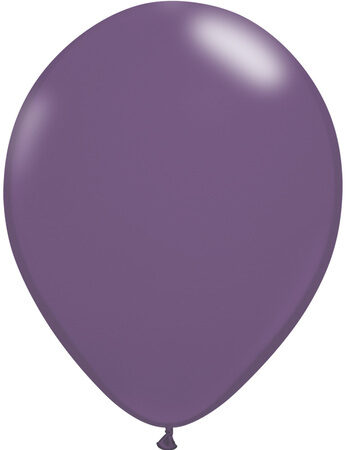 46 cm lateksa balons, wisteria lilac krāsā, ovāla forma, pildīšanai ar gaisu - 1 gb.