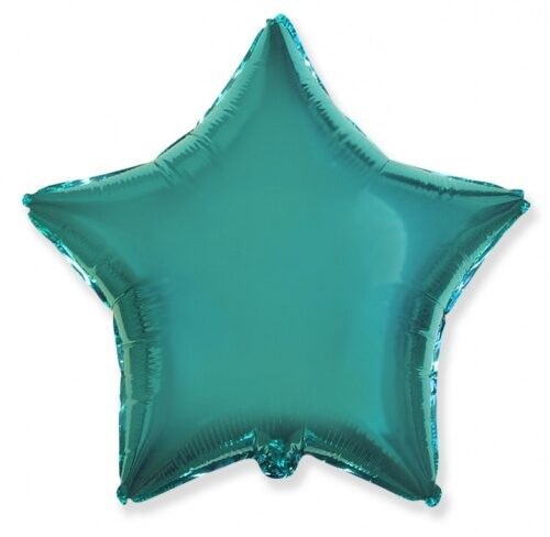 Folija balons FX "zvaigzne", 46 cm, tirkīzā krāsa