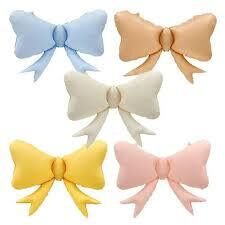  Folija balons "Bantīte", 60x45cm 1gb