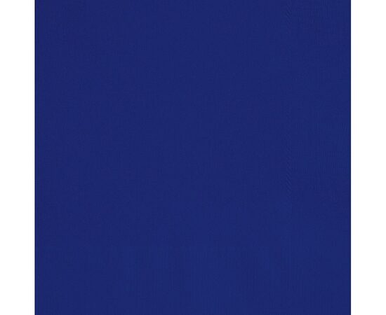 Vienkrāsainas salvetes, tumši zilā krāsa, 20 gb, 24,6x24,6 cm, 2 slāņi