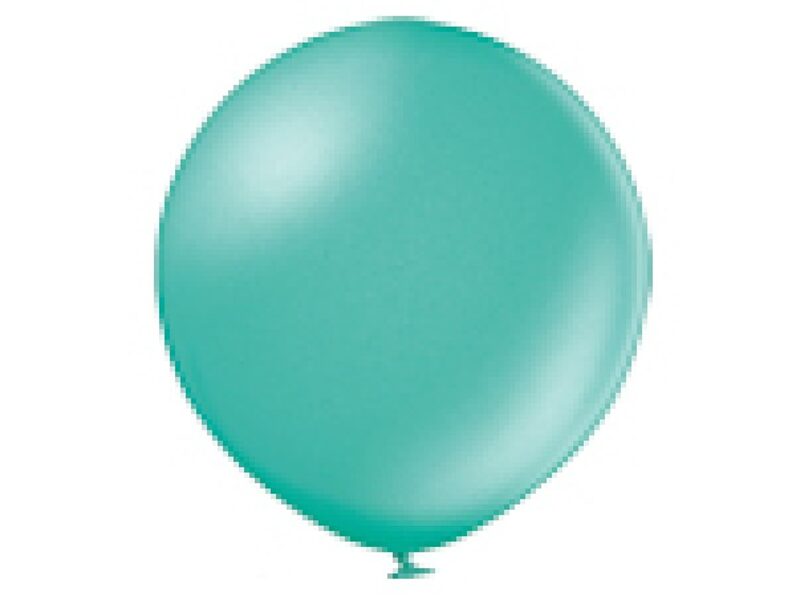 61 cm lateksa balons, tirkīzā - 1 gb.