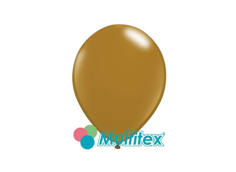 13 cm Multitex balons, brūnā krāsa - 1 gb.