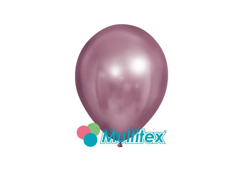 13 cm balons, gaiši rozā krāsa, hroms - 1 gb.