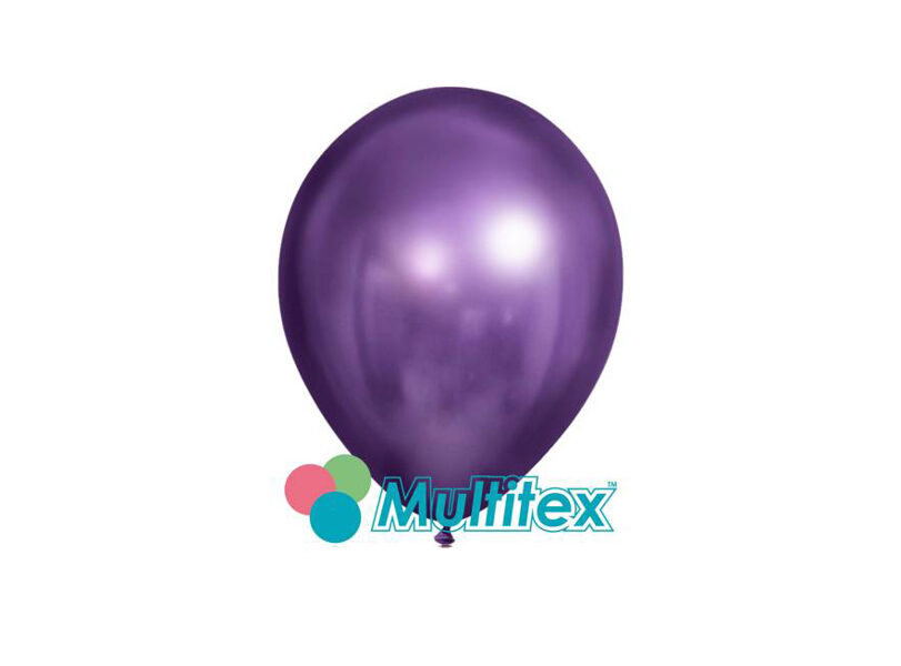 13 cm balons, lillā krāsa, hroms - 1 gb.