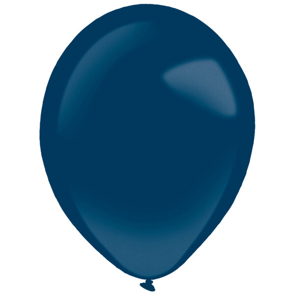 35 cm perlamutra balons, zilā krāsa - 1 gb.