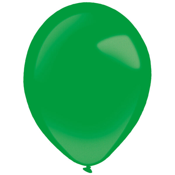 35 cm perlamutra balons, zaļā krāsa - 1 gb.