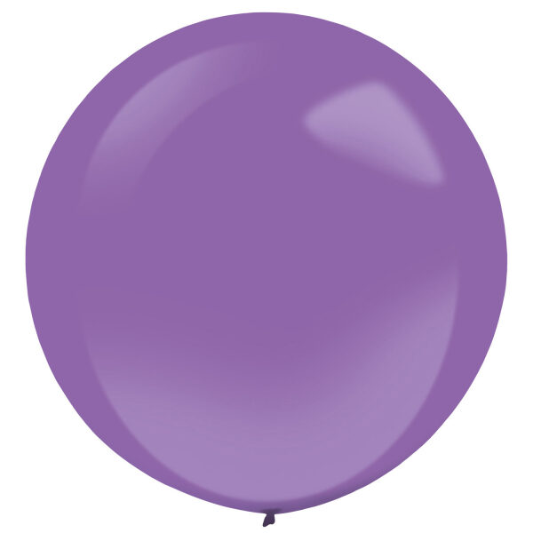 61 cm lateksa balons, lavandas krāsa - 1 gb.