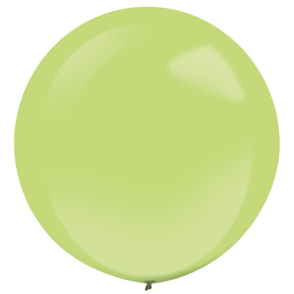 61 cm lateksa balons, kivi zaļā krāsa - 1 gb.