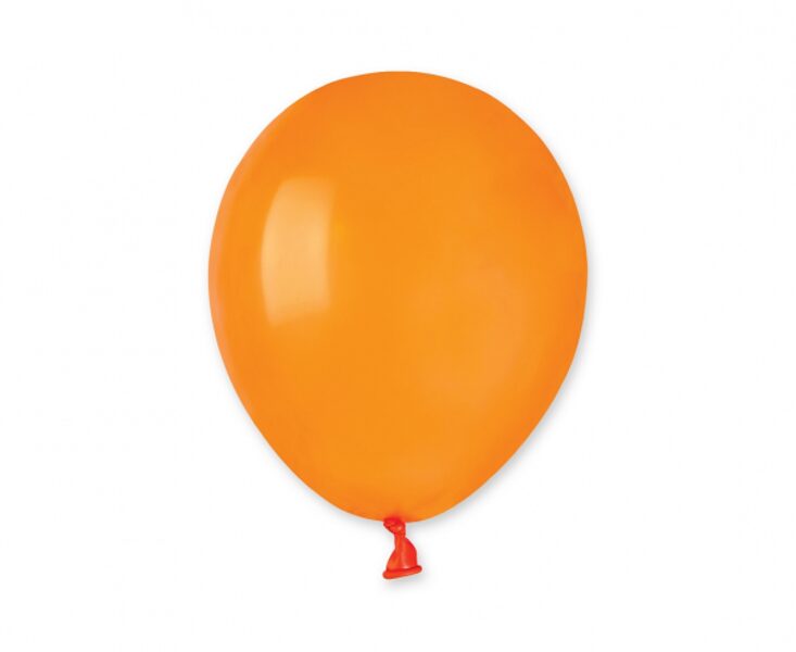 13 cm balons, oranžā krāsa - 1 gb.