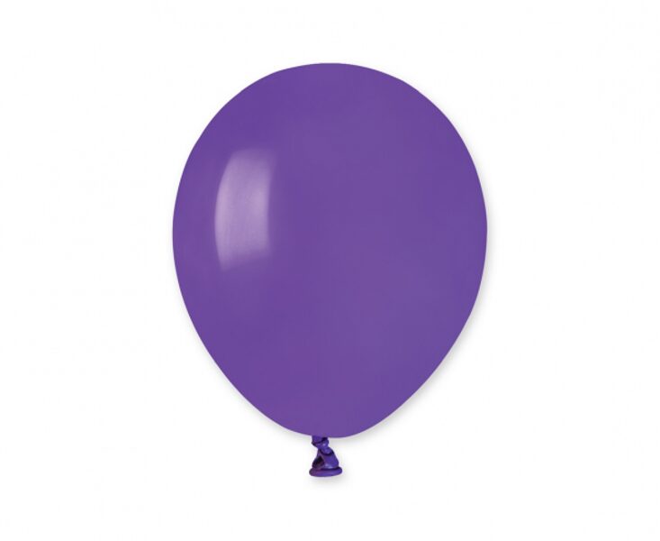 13 cm balons, violetā krāsa - 1 gb.