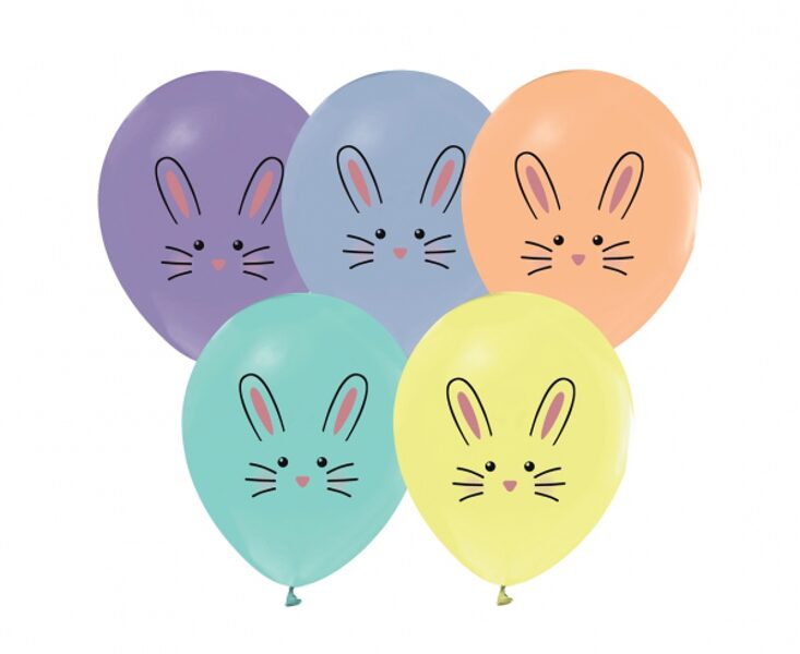 30 cm lateksa balons "Trusīši" - 1 gb.