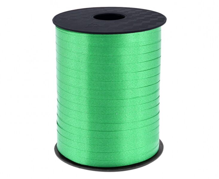 Plastikāta lente, zaļā krāsa, 5 mm, 458 m