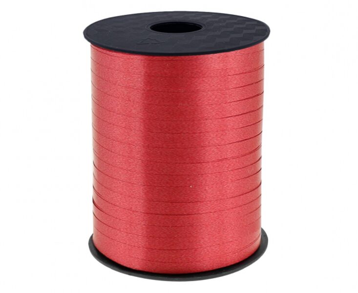 Plastikāta lente, sarkanā krāsa, 5 mm, 458 m
