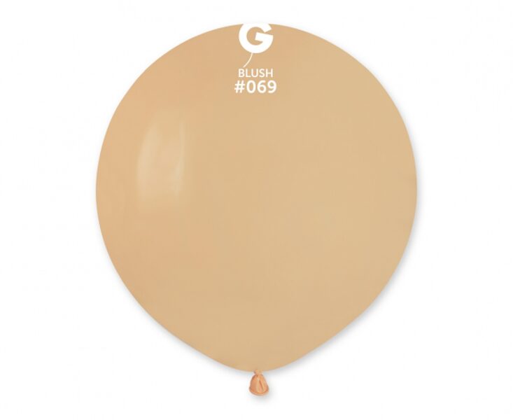 48 cm balons, ādas krāsa/ blush - 1 gb.