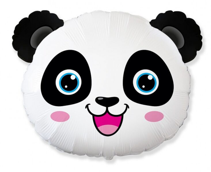 Folija balons "Jautra panda", 61 cm