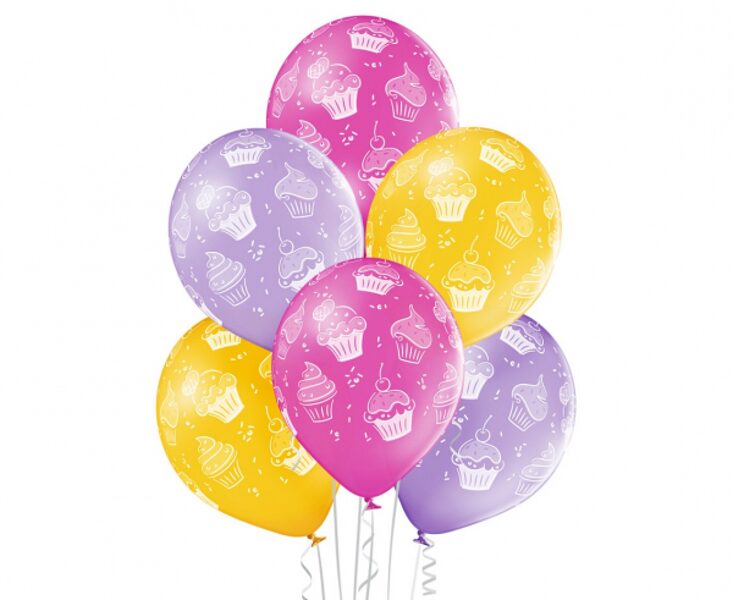 30 cm lateksa balons "Kūkas" - 1 gb.