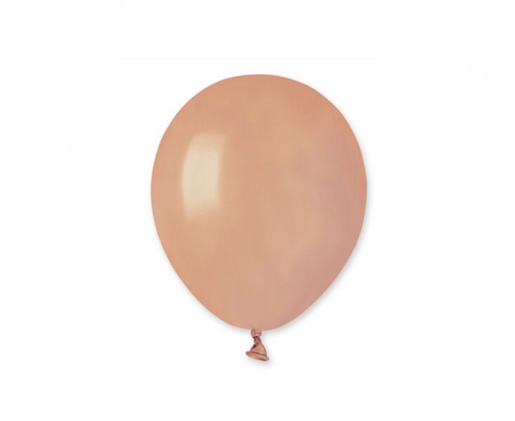 13 cm balons, putekļainā roze krāsa - 1 gb.