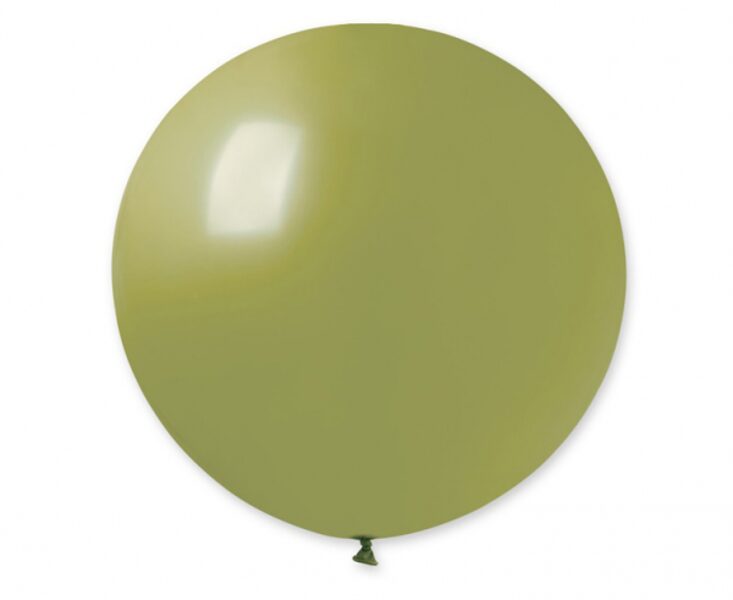 60 m GEMAR balons, apaļš, olīvu krāsa - 1 gb.