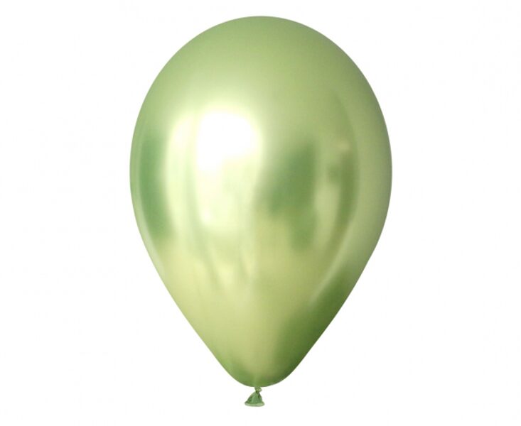 30 cm hromēts balons "Beauty&Charm", zaļā - 1 gb.