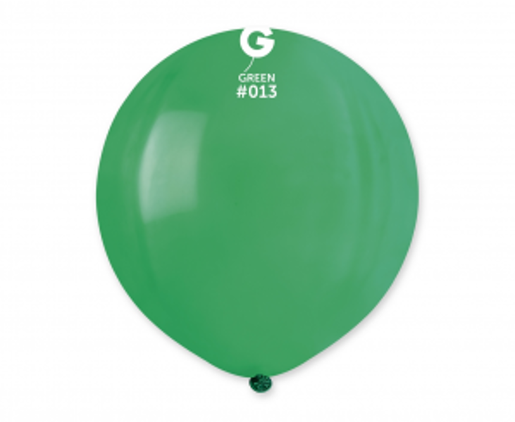 48 cm balons, zaļā krāsa - 1 gb.