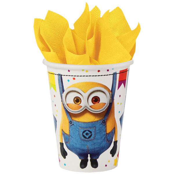 Papīra glāzes "Minioni - Despicable Me", 8 gb, 250ml