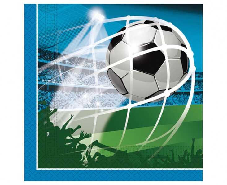 Salvetes "Futbola fani", 20 gb, 33 x 33 cm