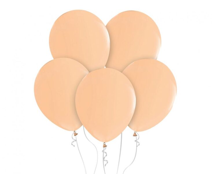 30 cm  balons "Beauty&Charm", blush/ persiku krasā - 1 gb.
