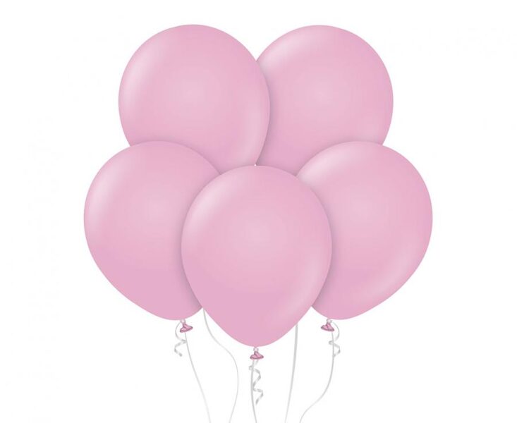 30 cm  balons "Beauty&Charm", pelnu rozā krāsa - 1 gb.