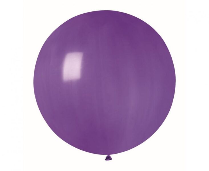 48 cm balons, violetā krāsa - 1 gb.