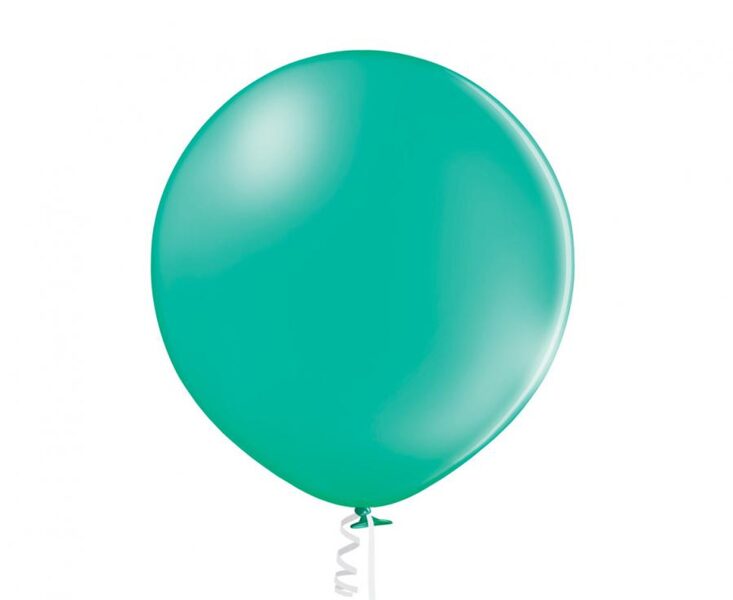 60 cm lateksa balons, forest green - 1 gb.