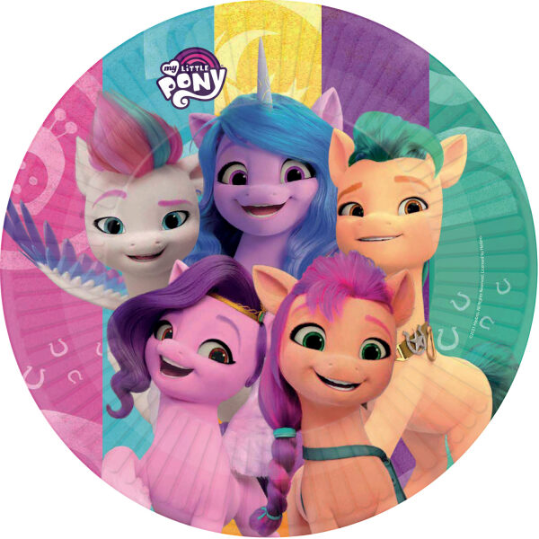Šķīvīši "My Little Pony - Mans mazais ponijs" 23 cm, 8 gb